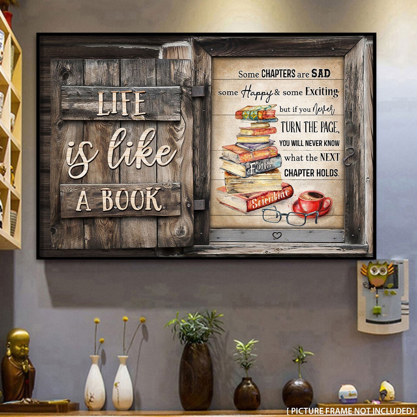 Book Life Is Like A Book - Personalizedwitch Poster For Bookworm
