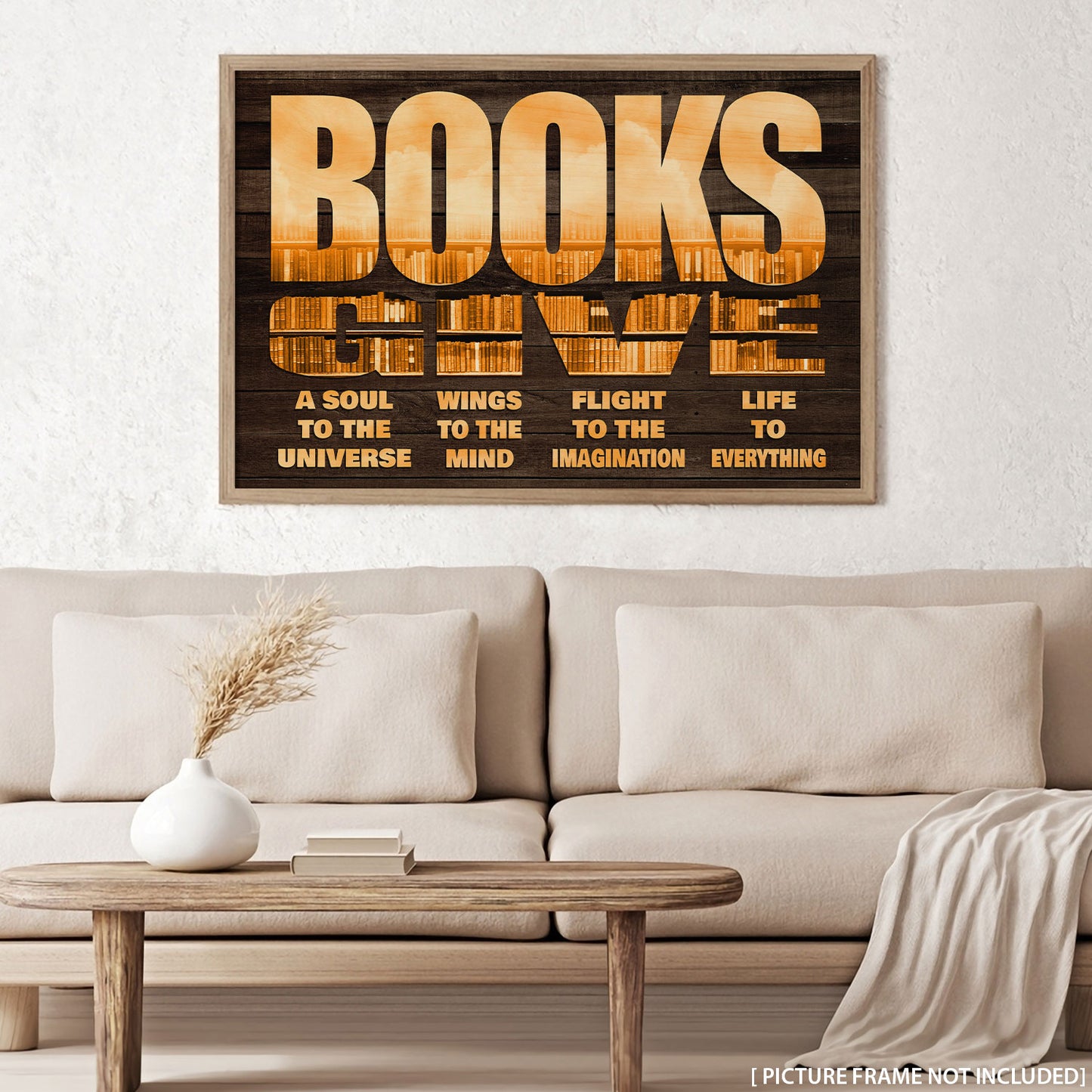 Book Books Give The Soul - Personalizedwitch Poster For Bookworm