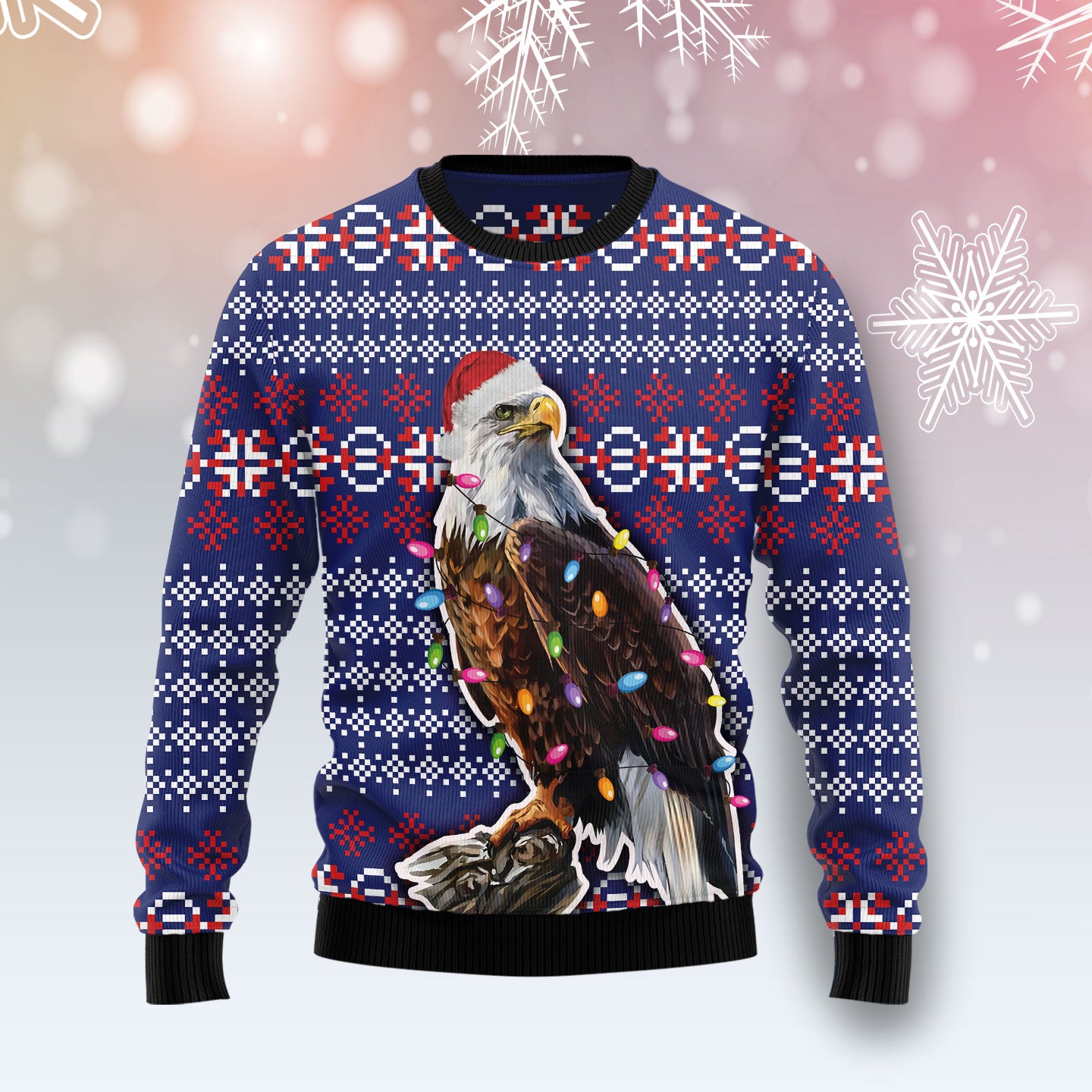 Eagle Christmas Light T0112 unisex womens & mens, couples matching, fr –  PERSONALIZEDWITCH