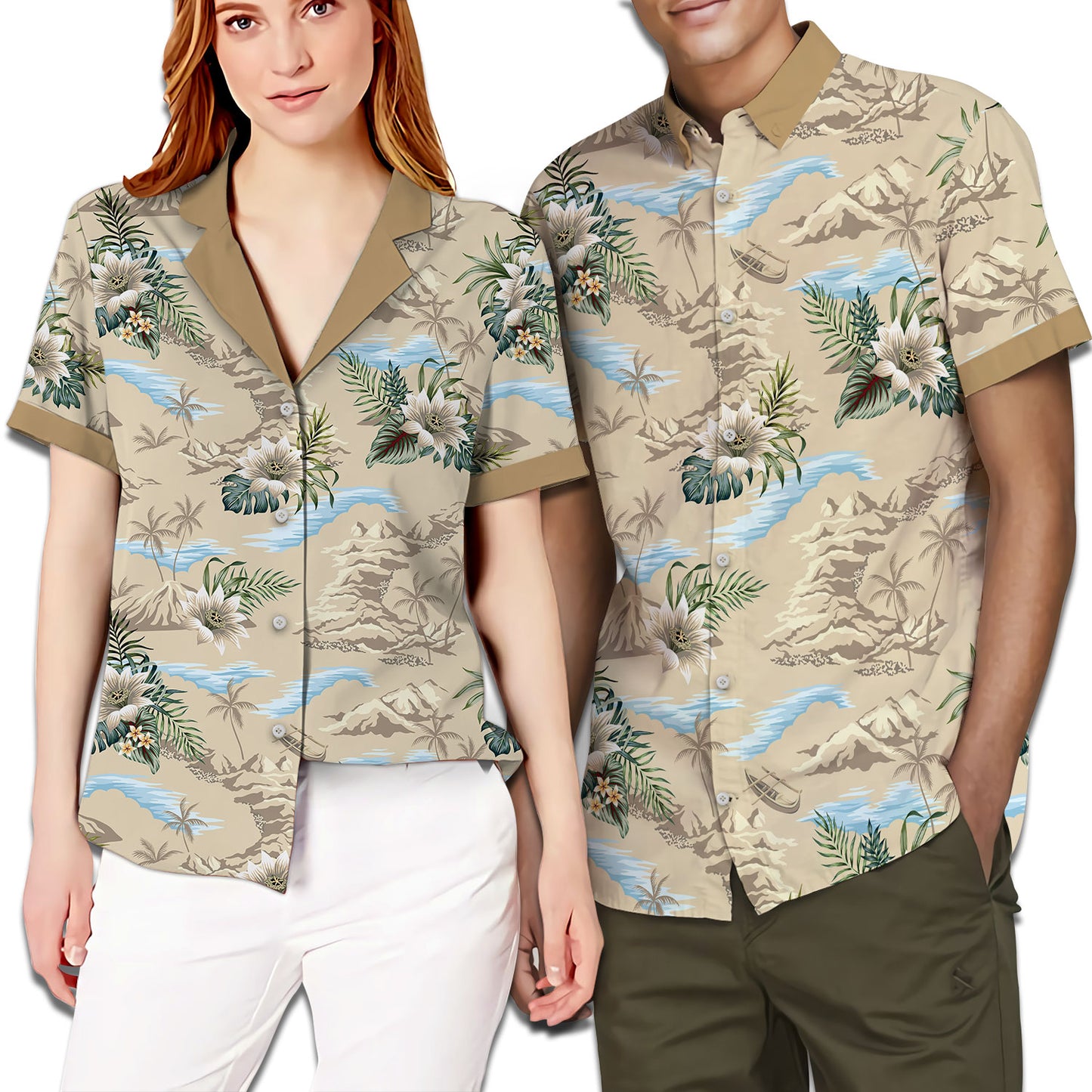 Destiny Couple Matching Hawaiian Shirt