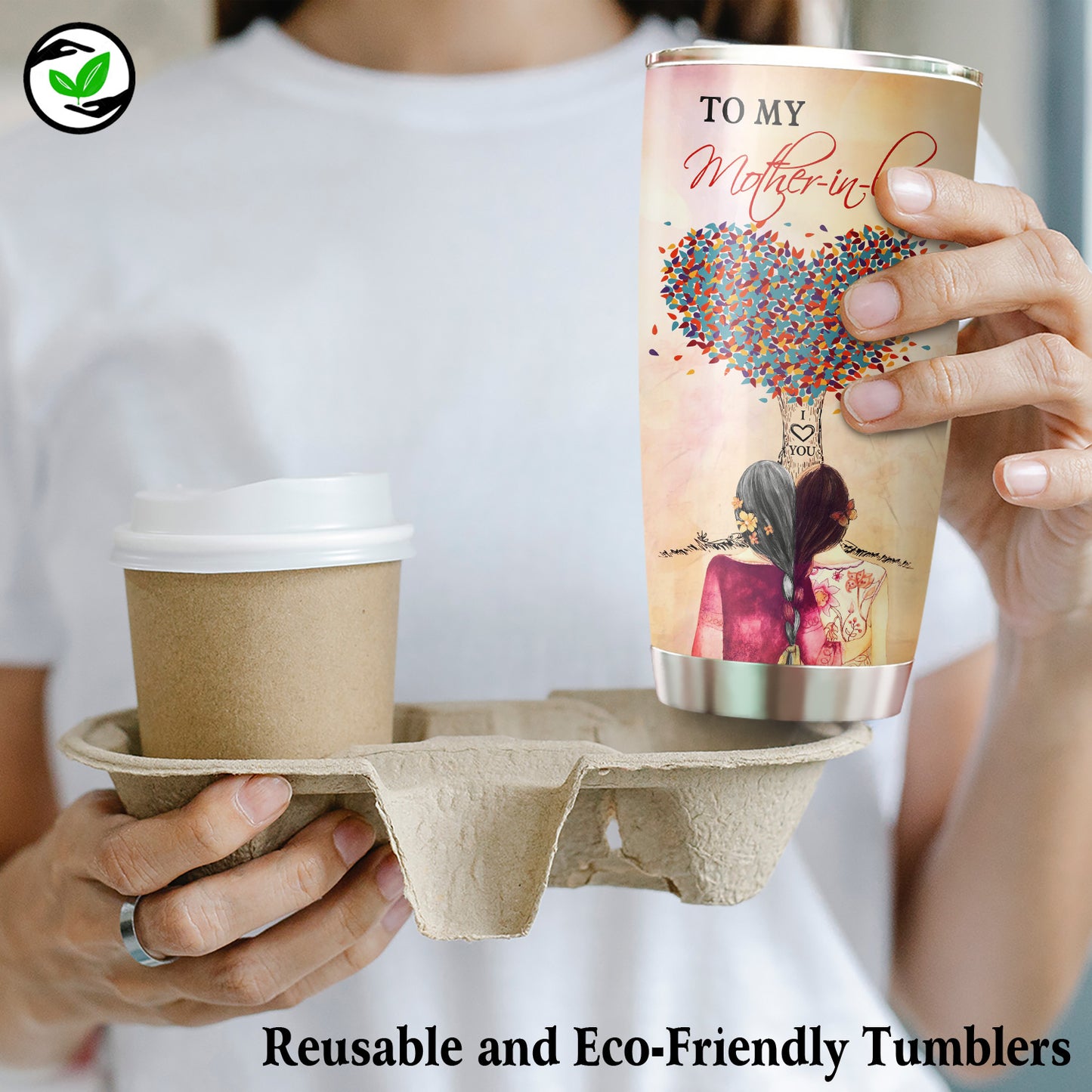 Mother-in-law Mom of A Gracious Man 20Oz Tumbler