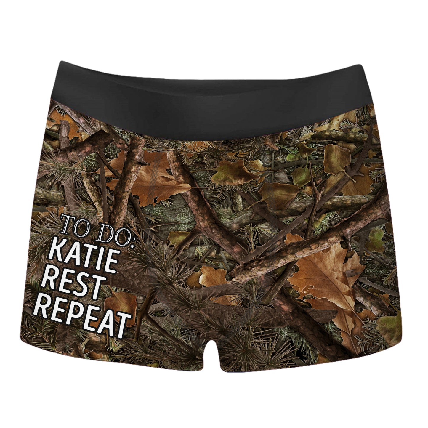 To Do List Personalized Name All Over Print Men's Boxer Brief