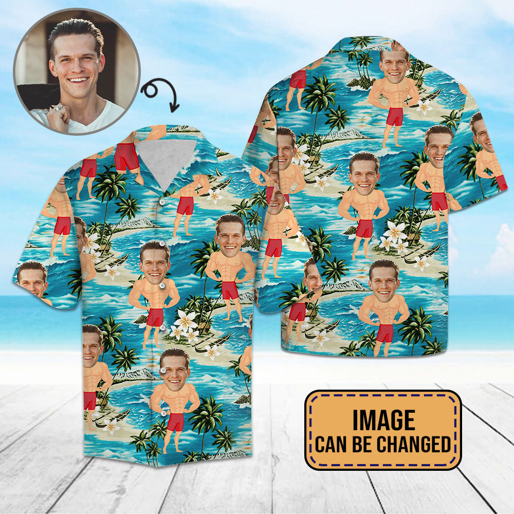 Custom Image Sexy Body Tropical - Hawaiian Shirt Personalizedwitch