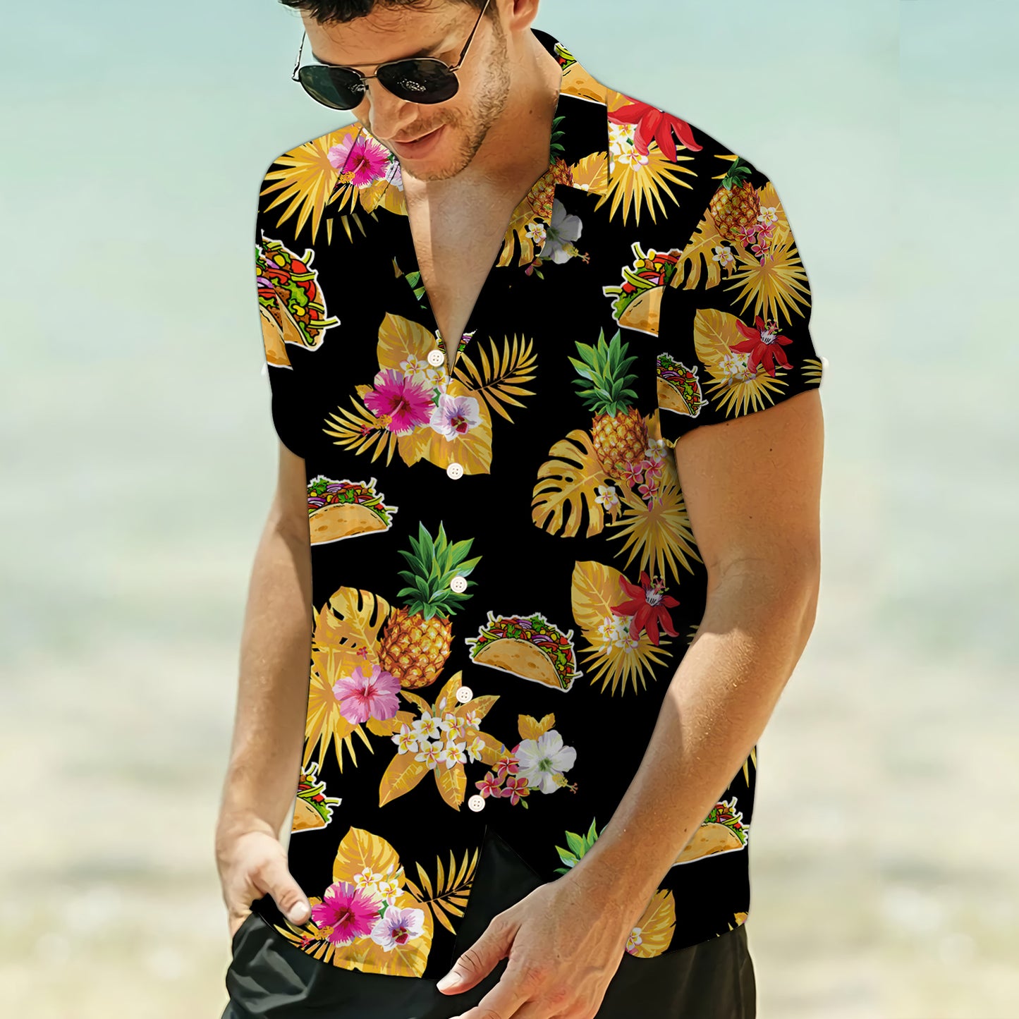 Tacos Taco Bell Pineapple Tropical - Hawaiian Shirt Personalizedwitch