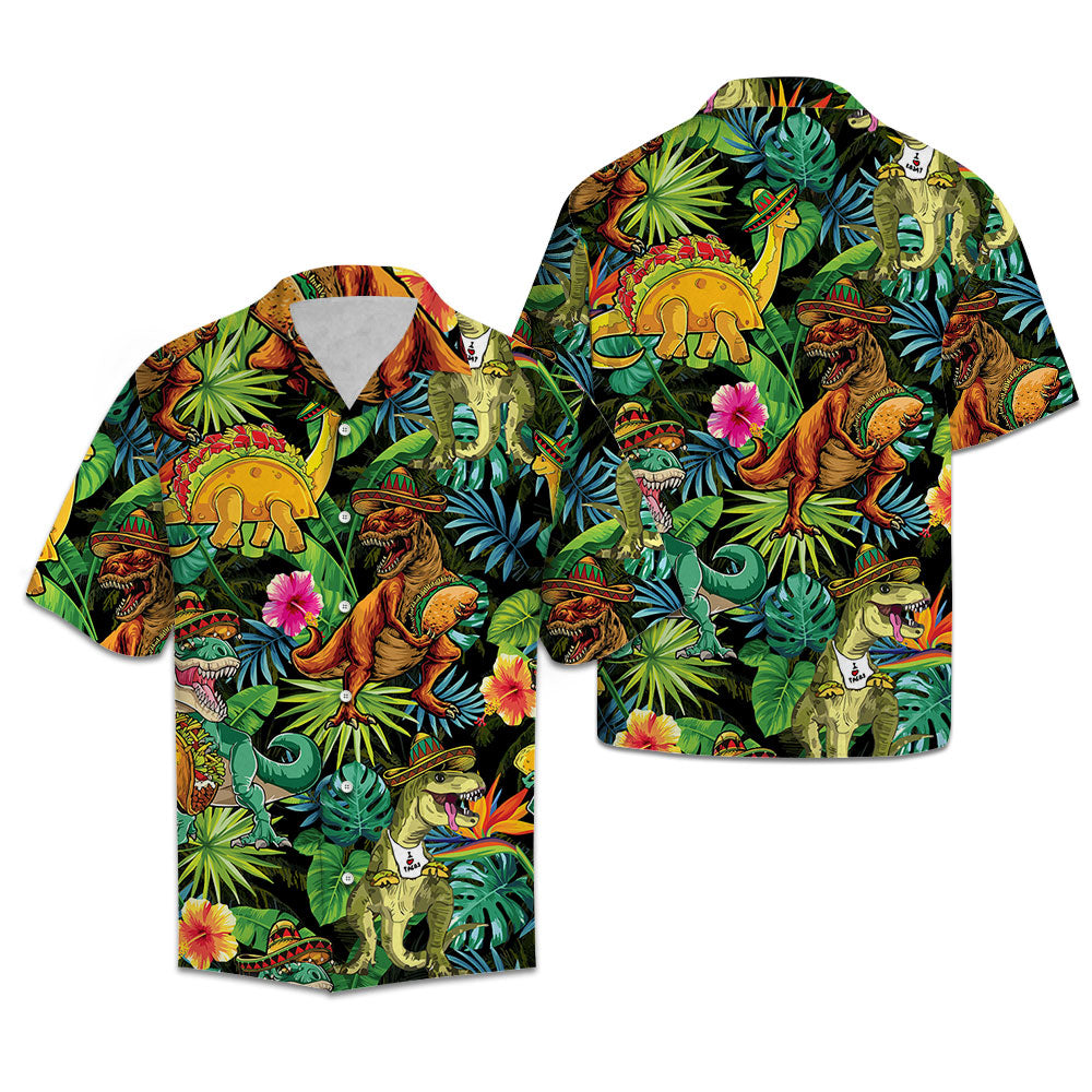 Boston Red Sox Green Leaf Pattern Tropical Hawaiian Shirt For Men