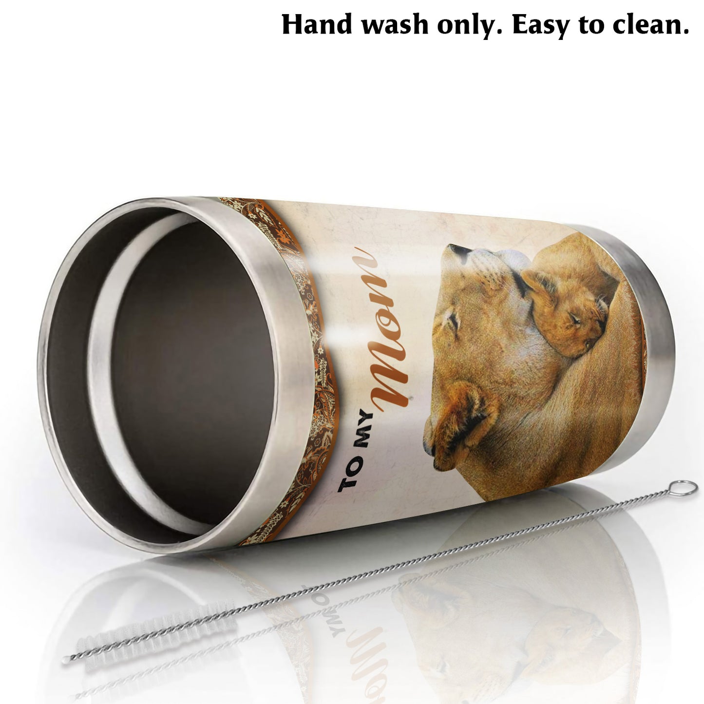 To My Mom Lion 20Oz Tumbler