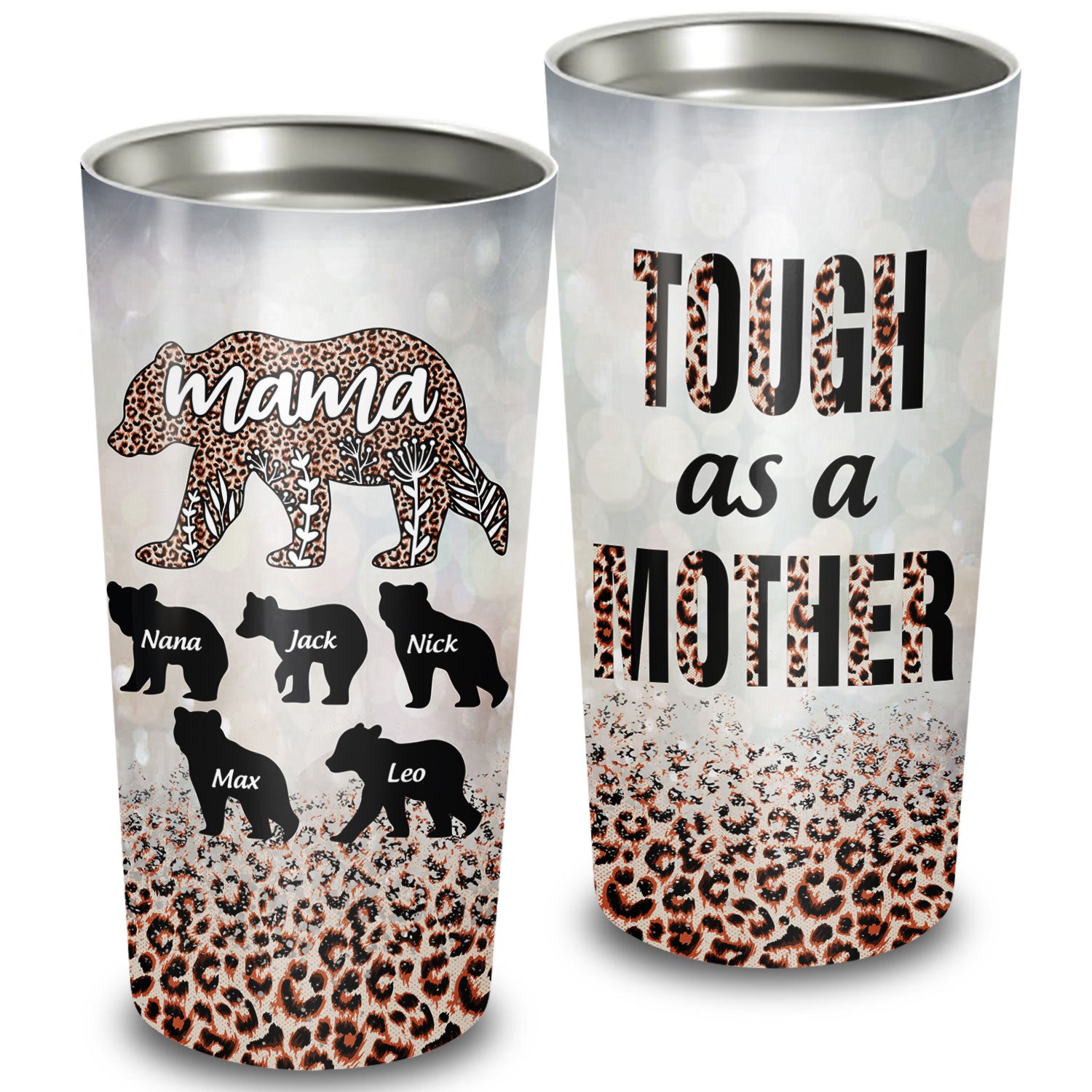 Badass Mom tumbler – Mama Bear Designs