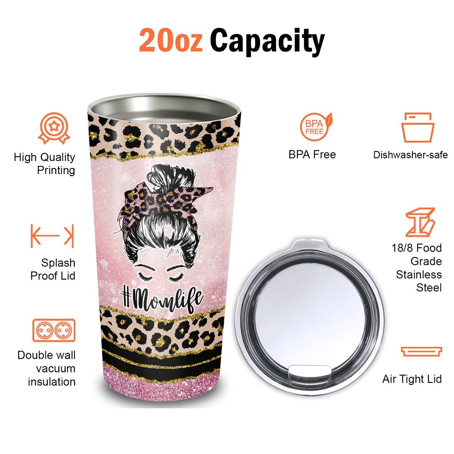 Mom Life Best Fucking Mom Ever 20Oz Tumbler