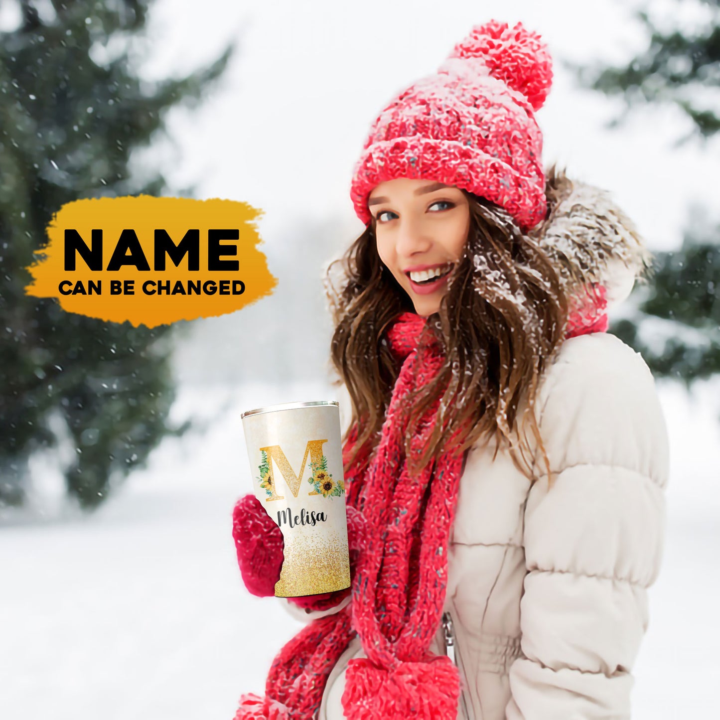 Best Auntie Ever Custom Name 20Oz Tumbler