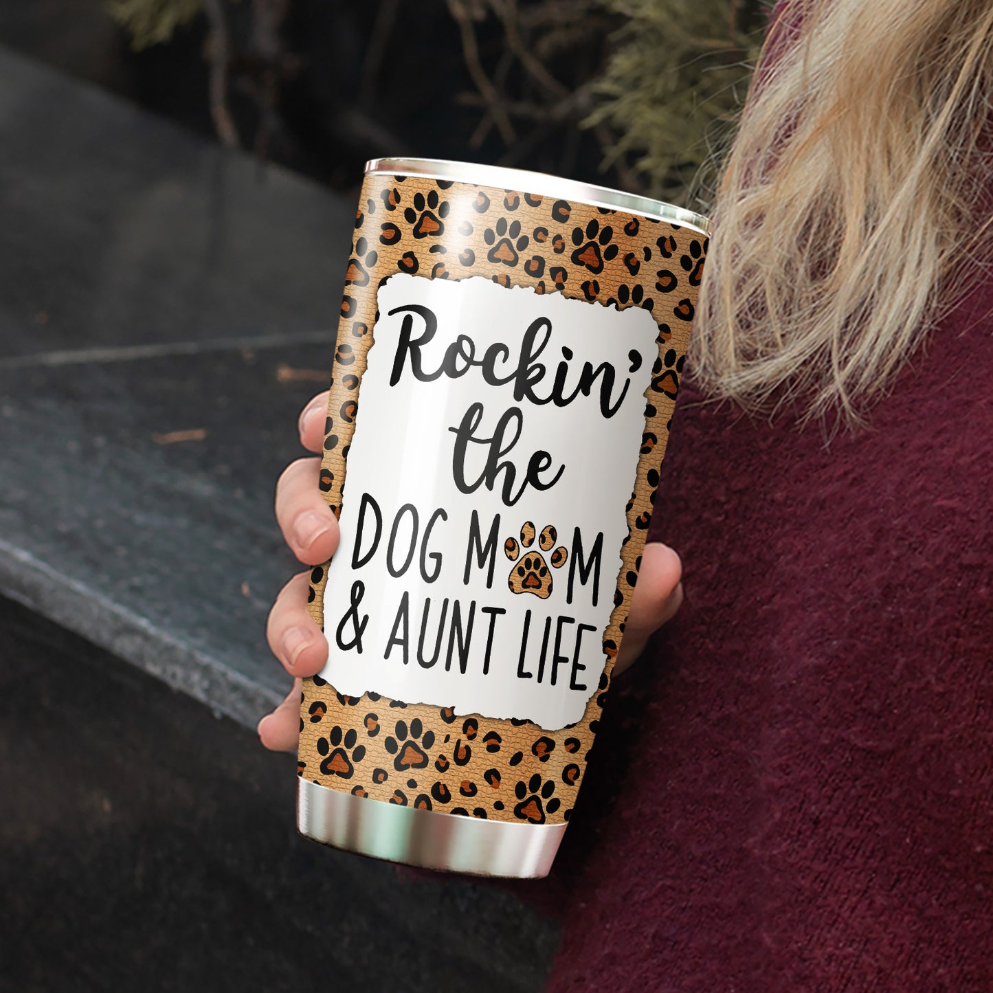 Rocking Dog Mom Life 20Oz Tumbler