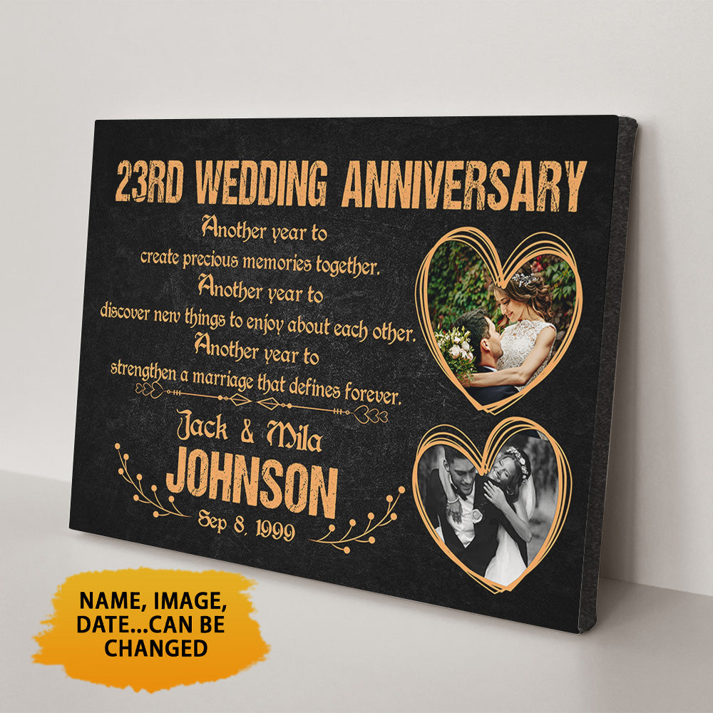 23rd Wedding Anniversary Another Year To Create Memories Together