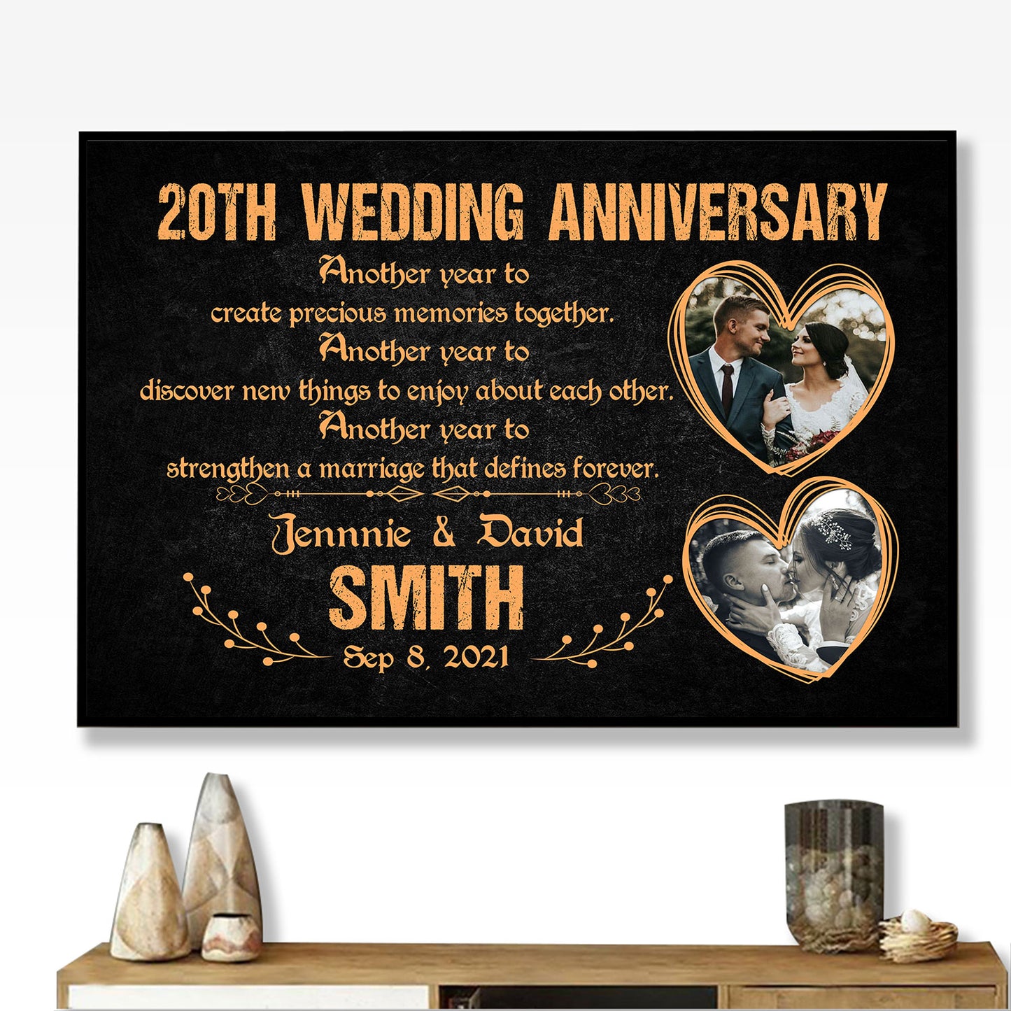 20th Wedding Anniversary Another Year To Create Memories Together