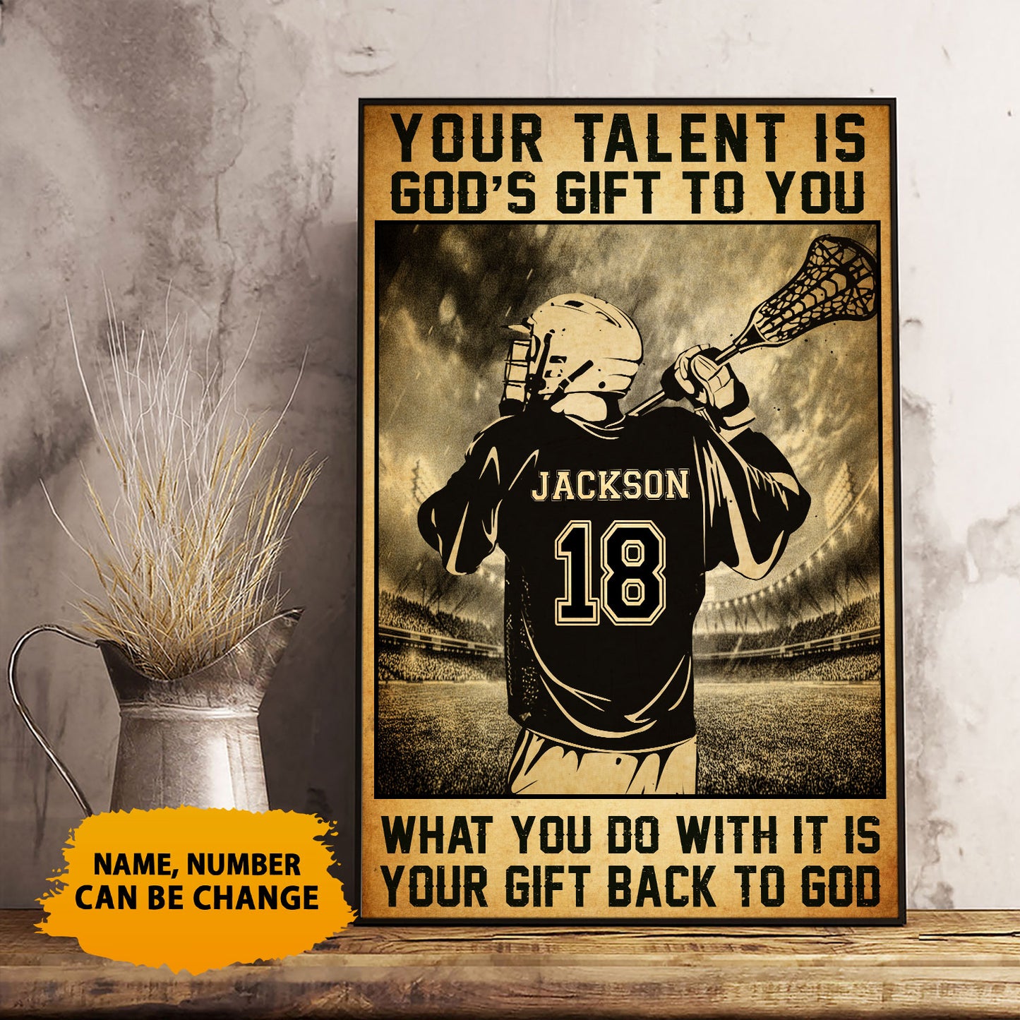 Your Talent Is God's Gift To You What You Do Personalizedwitch Poster