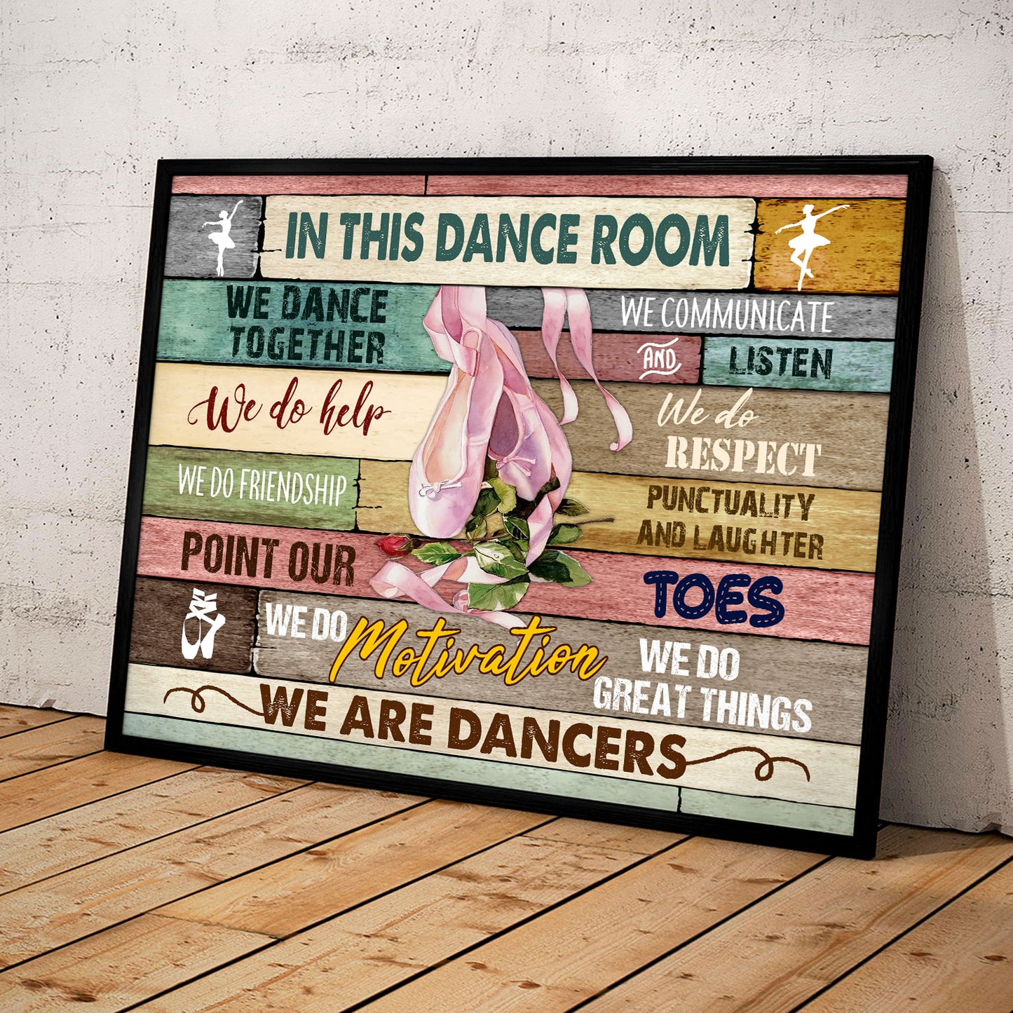 In This Dance Room We Dance Together Personalizedwitch Poster