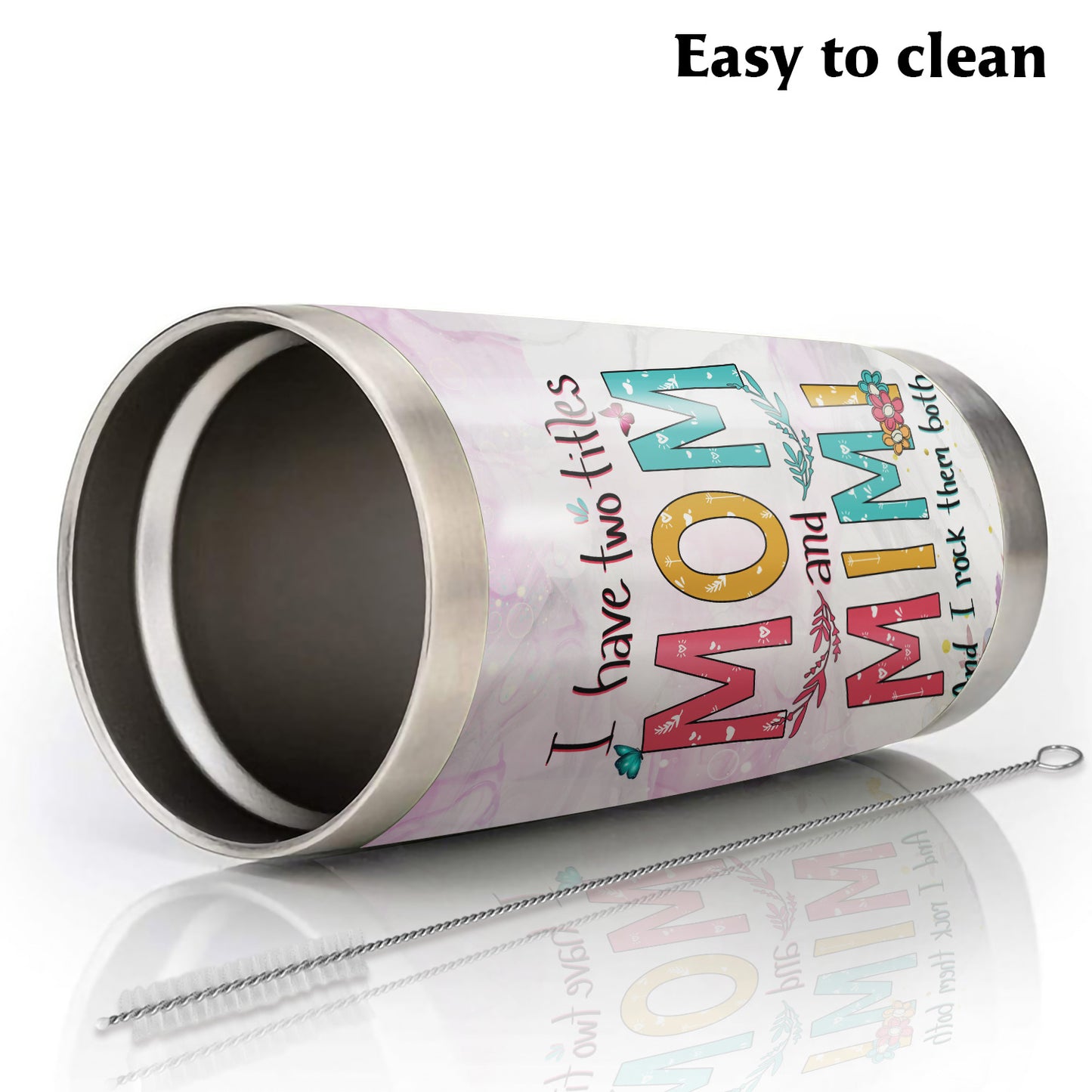 I Have Two Titles Mom And Mimi 20Oz Tumbler