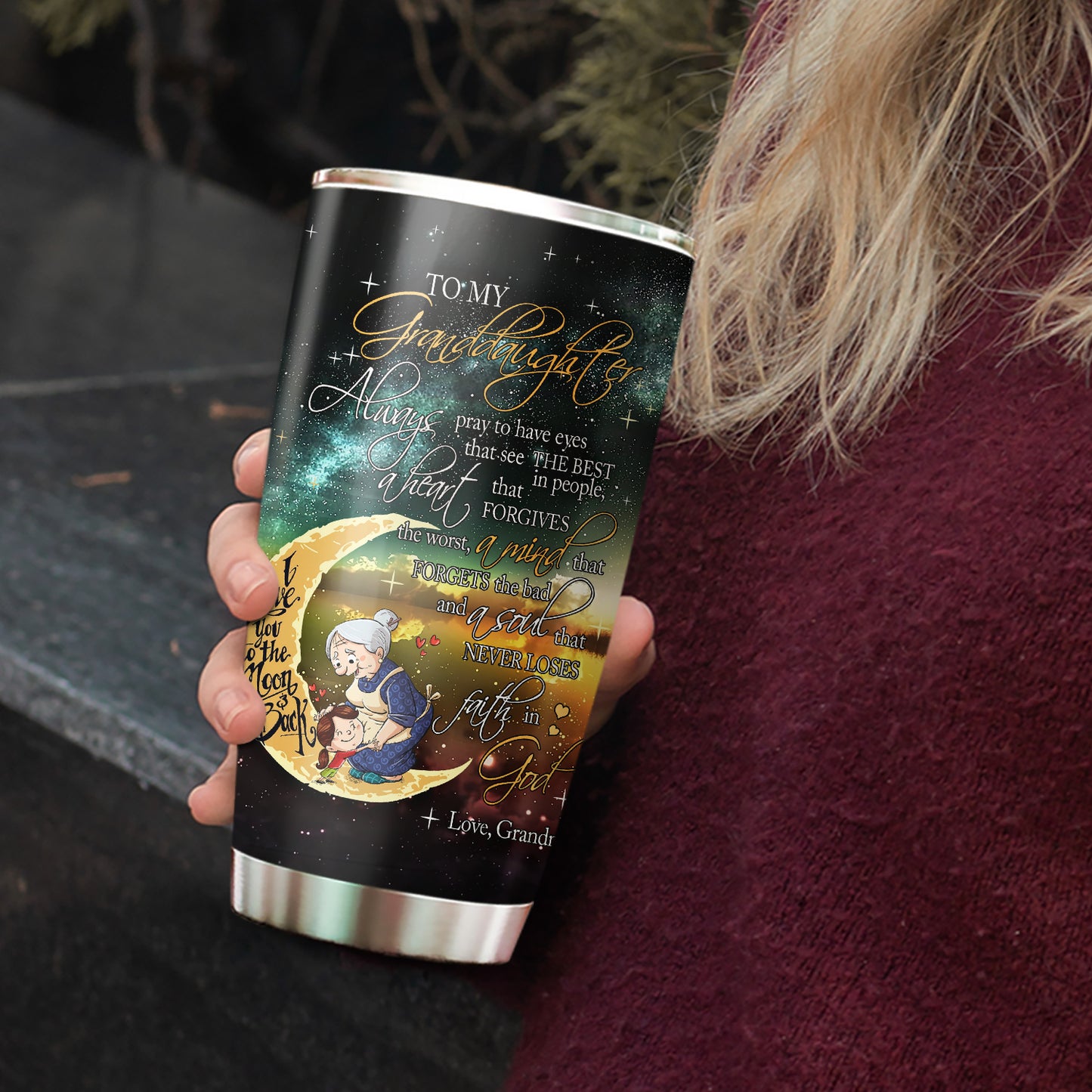 Grandma Always Pray To Have Eyes 20Oz Tumbler