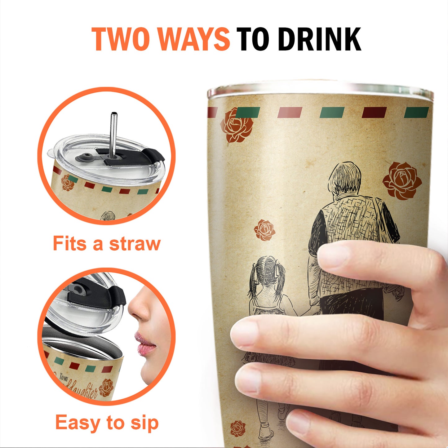 To My Granddaughter I Wish You All 20Oz Tumbler