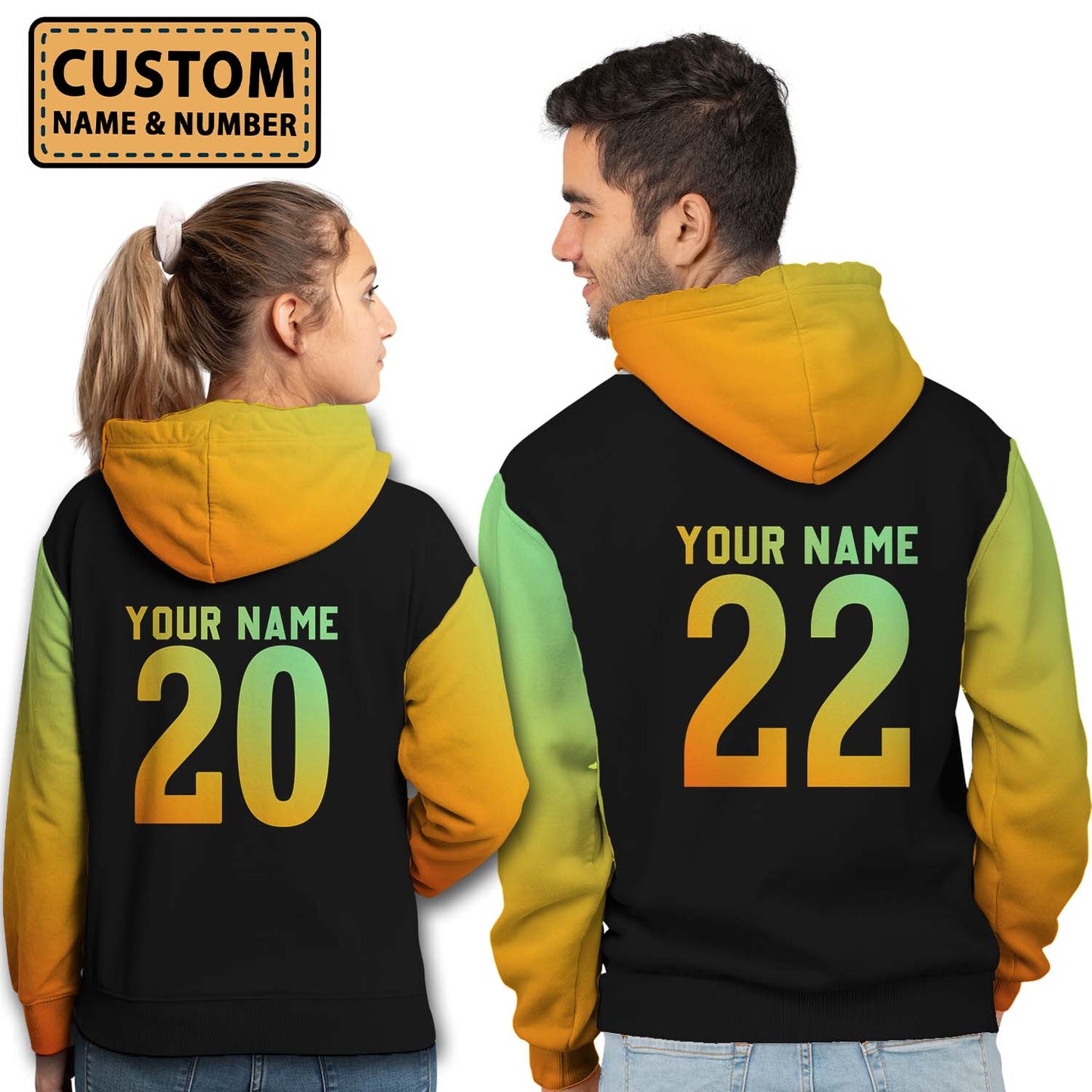 Matching 3D All Over Print Hoodie The Boss The Real Boss 2 Personalizedwitch For Couple