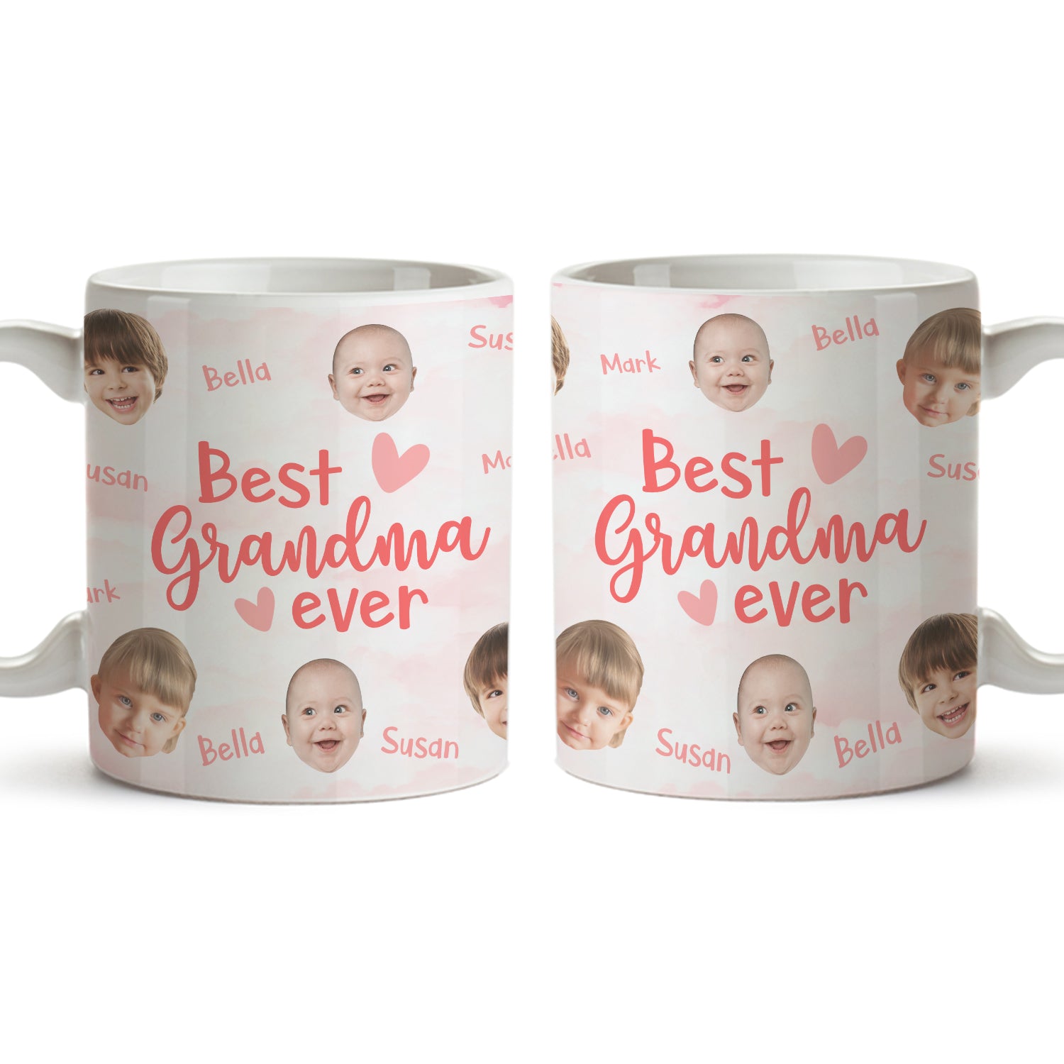 Best moms make the best nanas or grandmas personalized coffee mug with  photo option