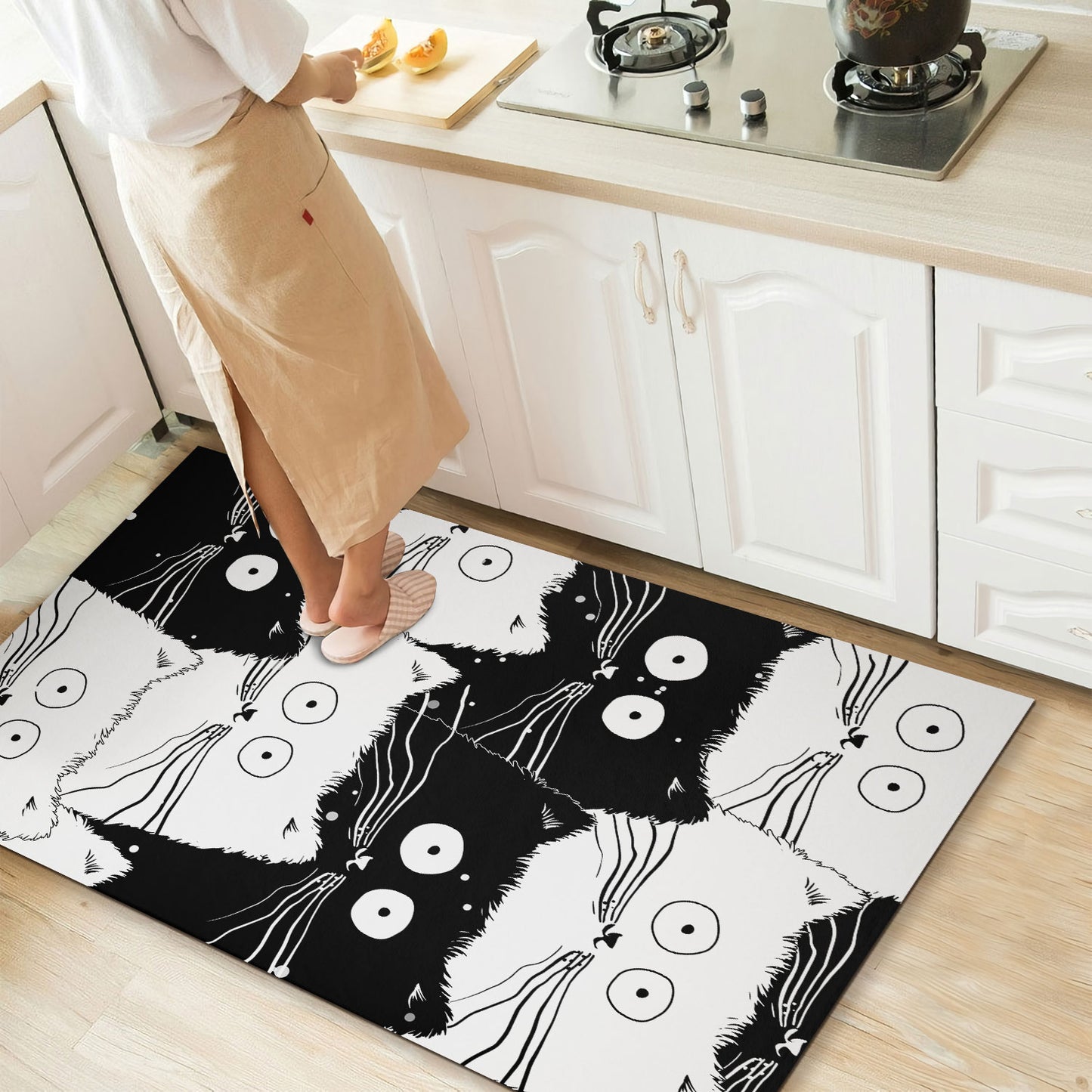 Cute Cat - Rectangle Rug