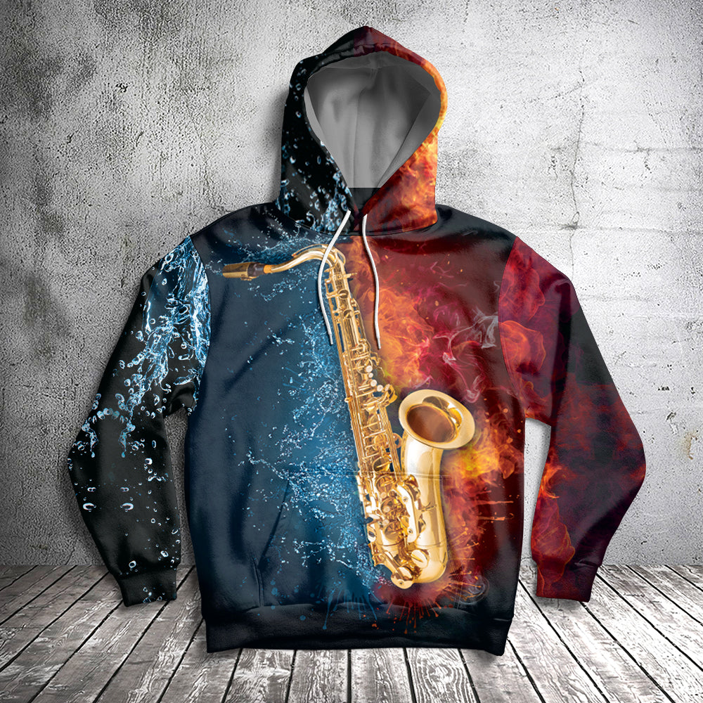 Amazing Saxophone H121703 unisex womens & mens, couples matching, friends, funny family sublimation 3D hoodie christmas holiday gifts (plus size available)