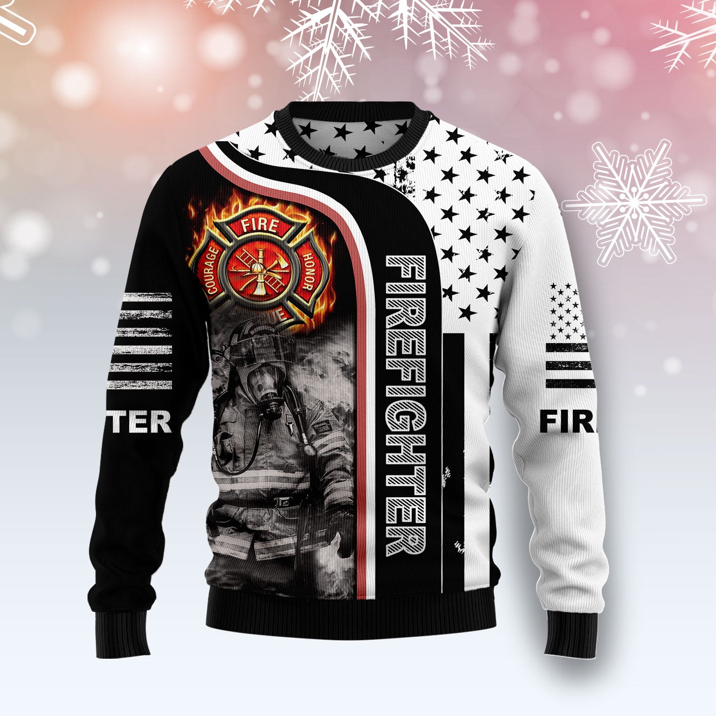 FDNY CHRISTMAS LONG SLEEVE T-SHIRT