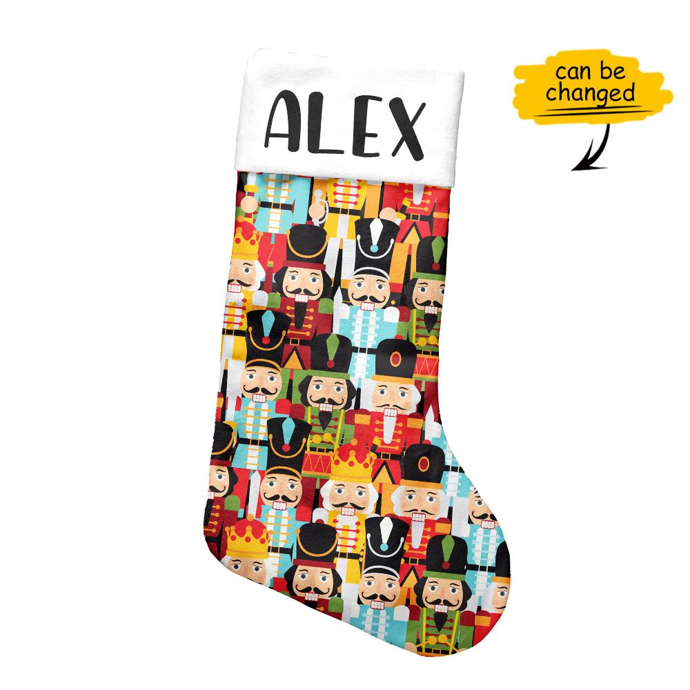 Nutcracker Crew Custom Name Personalizedwitch Christmas Stocking