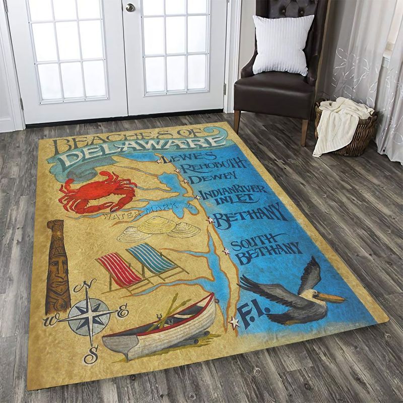 Beaches Of Delaware Rectangle Rug 26