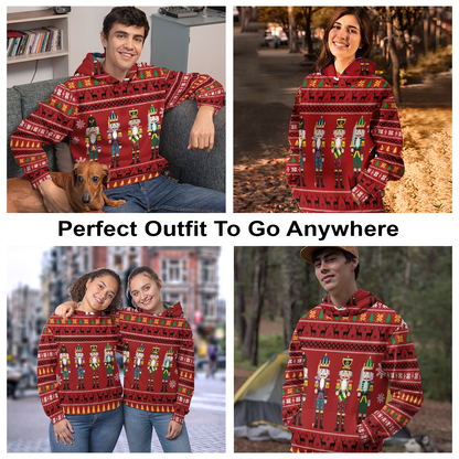 The Nutcracker All Over Print Unisex Hoodie