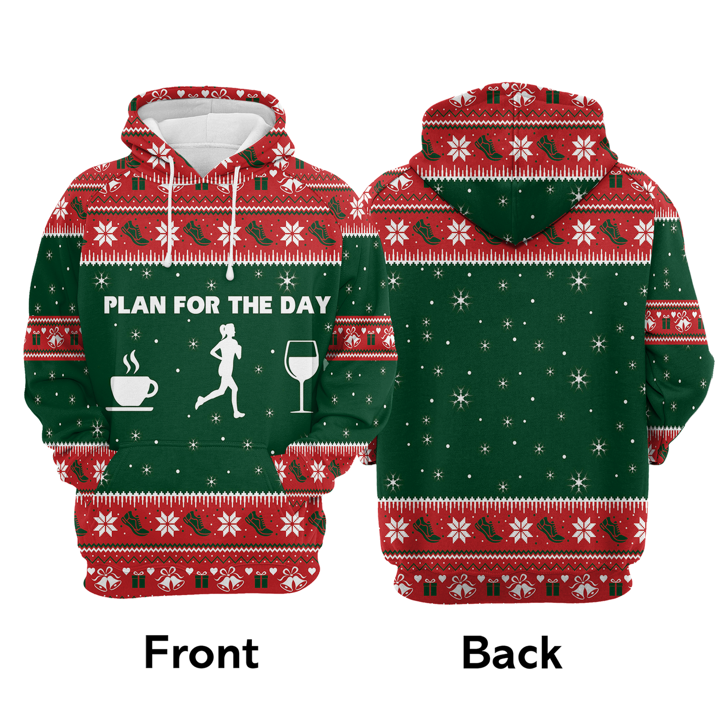 Plan For The Day All Over Print Unisex Hoodie