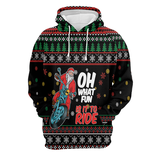 Fun To Ride All Over Print Unisex Hoodie