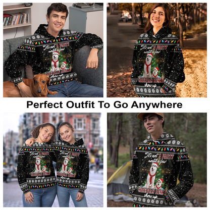 Siberian Husky Show Up All Over Print Unisex Hoodie