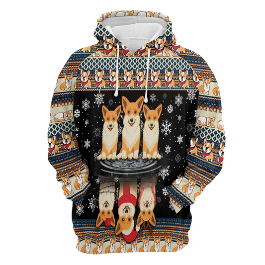 Pembroke Welsh Corgi All Over Print Unisex Hoodie