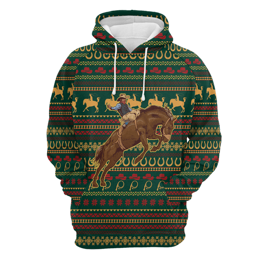 Amazing Cowboy All Over Print Unisex Hoodie