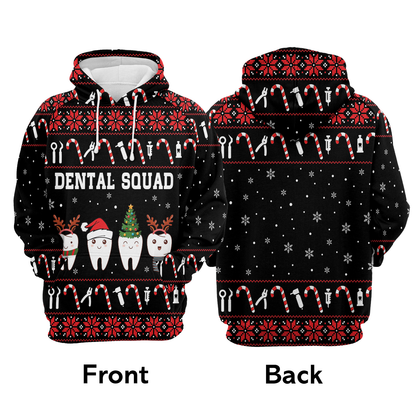 Dental Squad All Over Print Unisex Hoodie