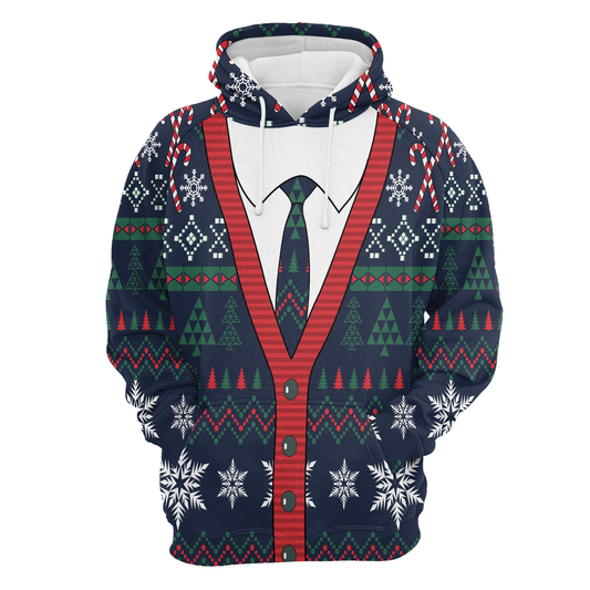 Cardigan All Over Print Unisex Hoodie