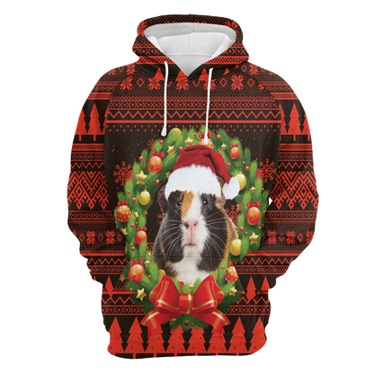 Cute Guinea Pig All Over Print Unisex Hoodie