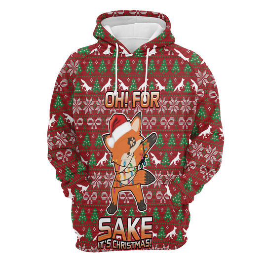 Oh For Fox Sake All Over Print Unisex Hoodie