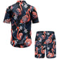 Tropical Flamingo Hawaiian Shirt And Shorts