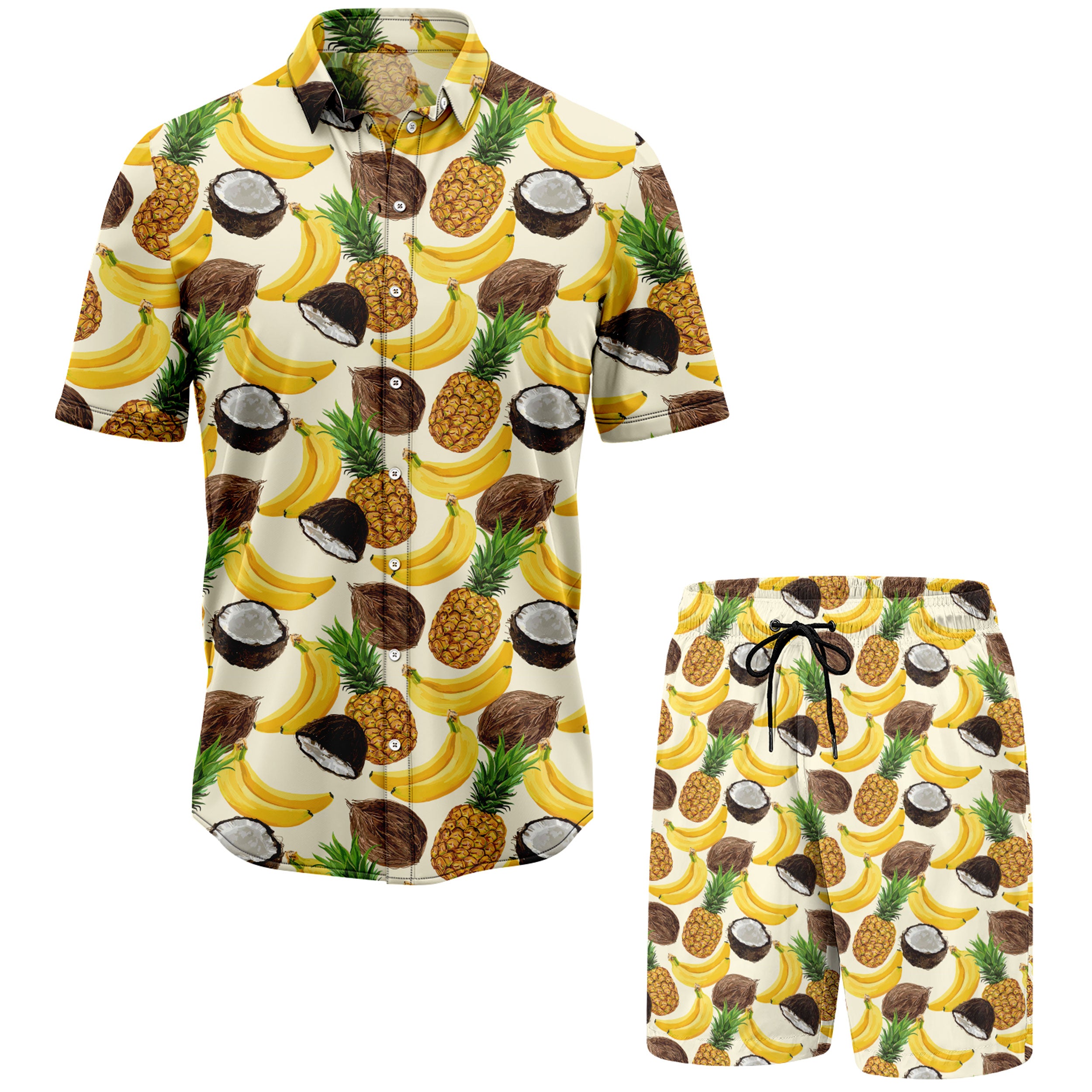 Summer short-sleeve jumpsuit Hawaiian Drink main image 1