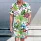 Tropical Garden Plants Hawaiian Shirt And Shorts