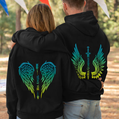 Her Guardian Valentine Gift Hoodie