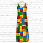 Hawaiian Lego Colorful T1307 - Hawaii Dress