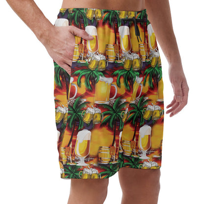 Cool Craft Beer Hawaiian Shorts