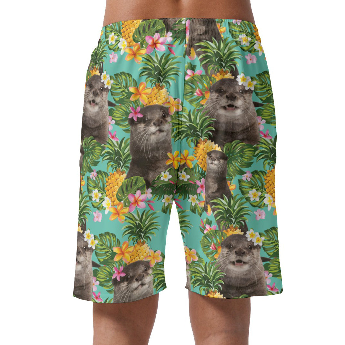 Otter Tropical Hawaiian Shorts