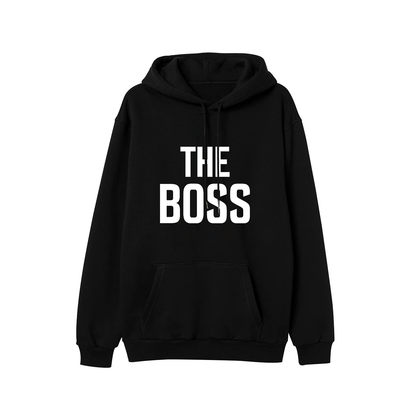 The Boss & The Real Boss Matching Couple Hoodies For Valentine's Day