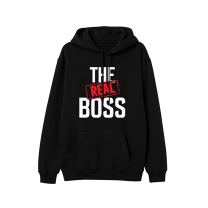 The Boss & The Real Boss Matching Couple Hoodies For Valentine's Day