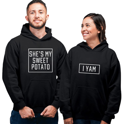 My Sweet Potato Matching Couple Hoodies For Valentine's Day