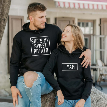 My Sweet Potato Matching Couple Hoodies For Valentine's Day