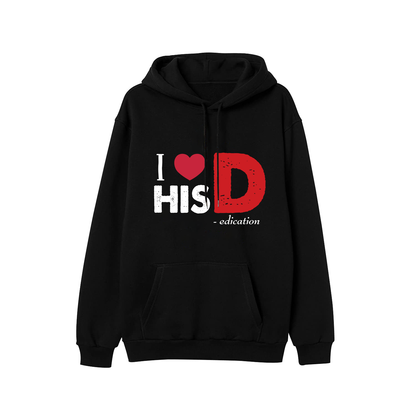 I Love His D Love Her P Matching Couple Hoodies For Valentine's Day